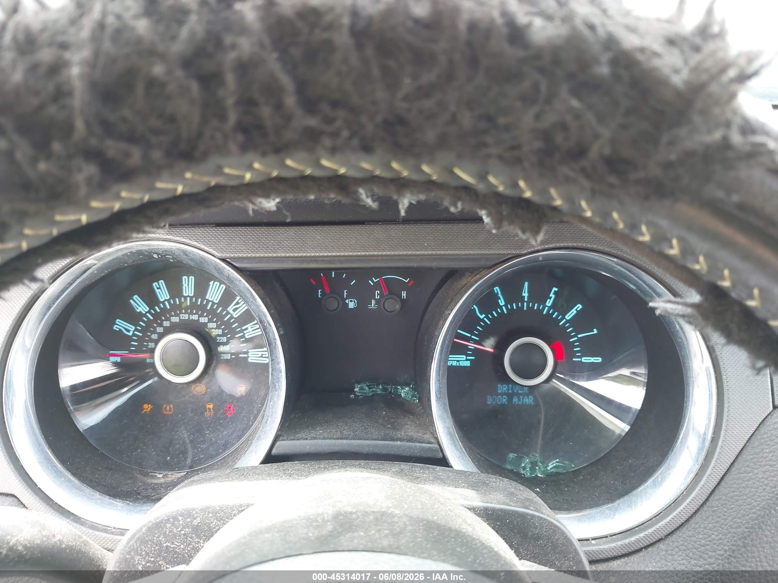 2013 Ford Mustang V6 Синий vin: 1ZVBP8AM4D5240260