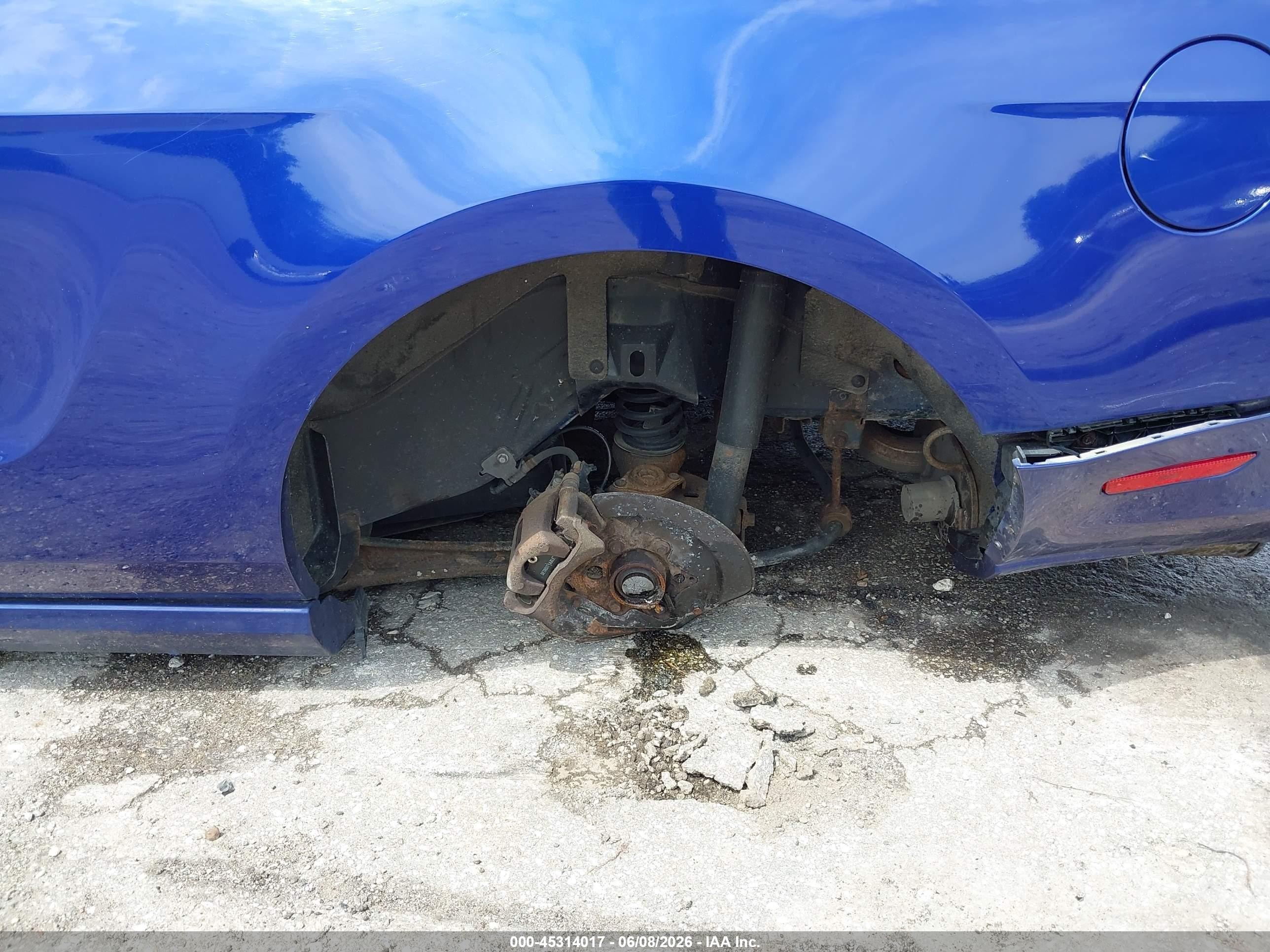 2013 Ford Mustang V6 Синий vin: 1ZVBP8AM4D5240260