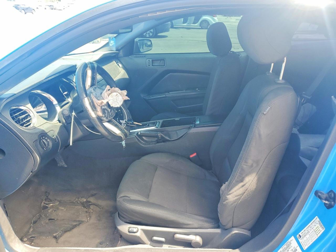 2013 Ford Mustang Blue vin: 1ZVBP8AM4D5241134