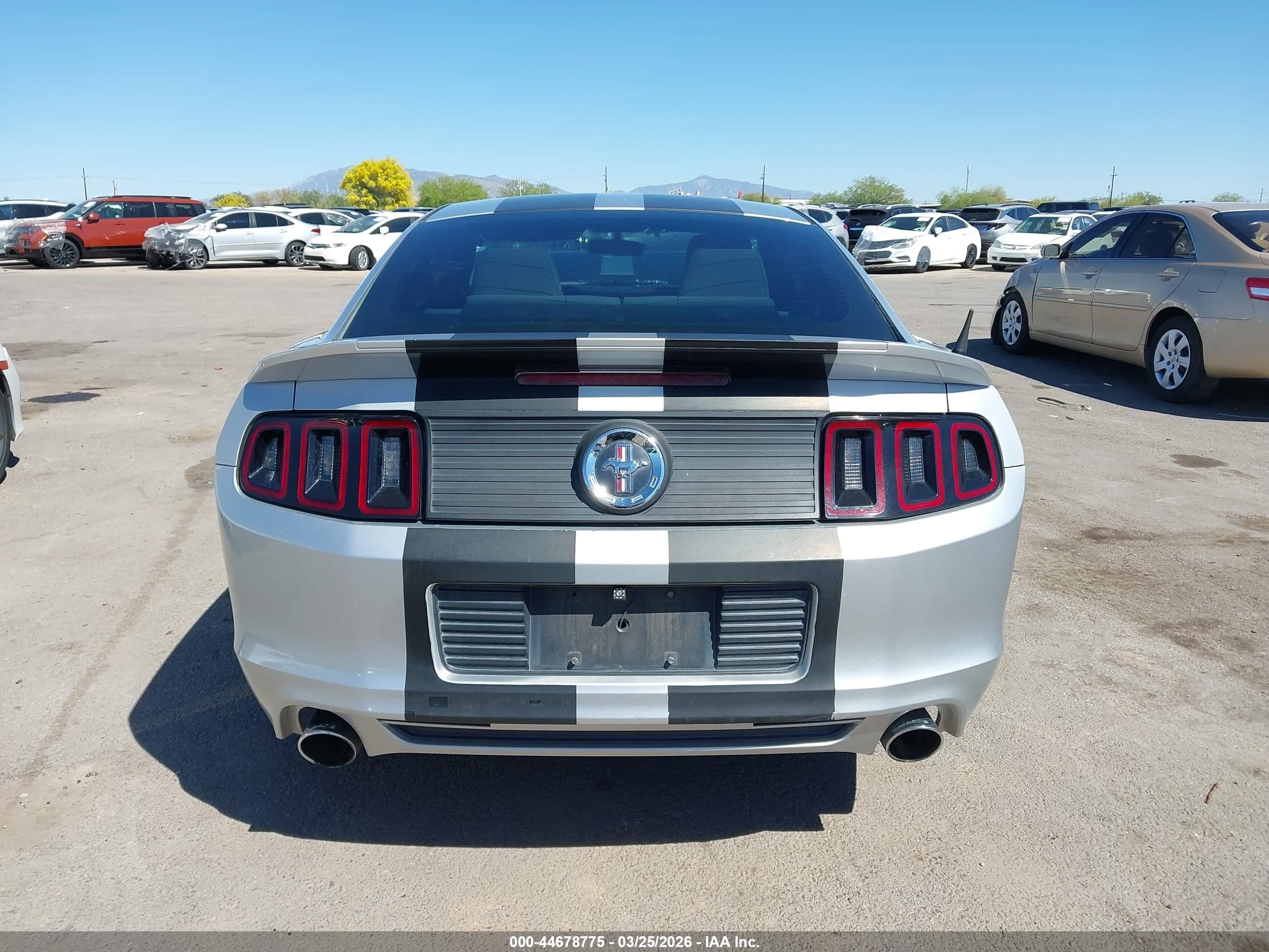 2013 Ford Mustang V6 Gray vin: 1ZVBP8AM4D5262601