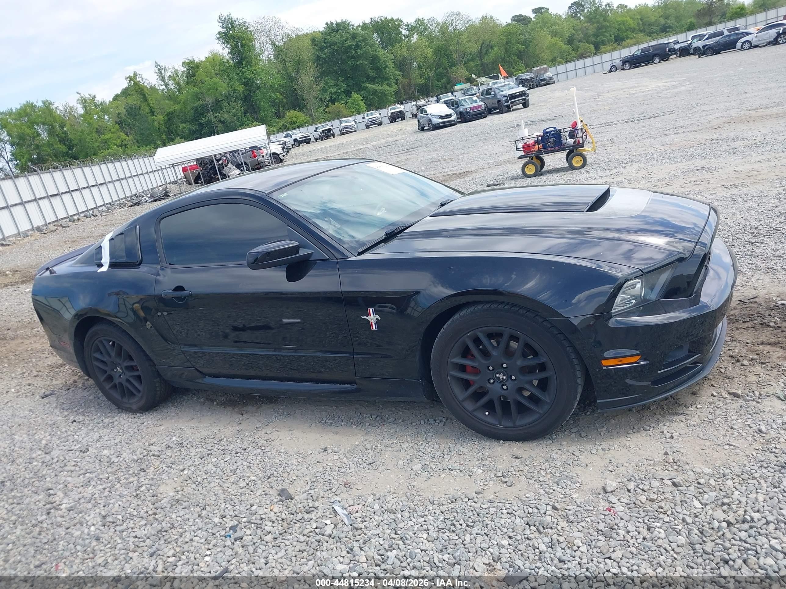 2013 Ford Mustang V6 Premium Черный vin: 1ZVBP8AM4D5269001