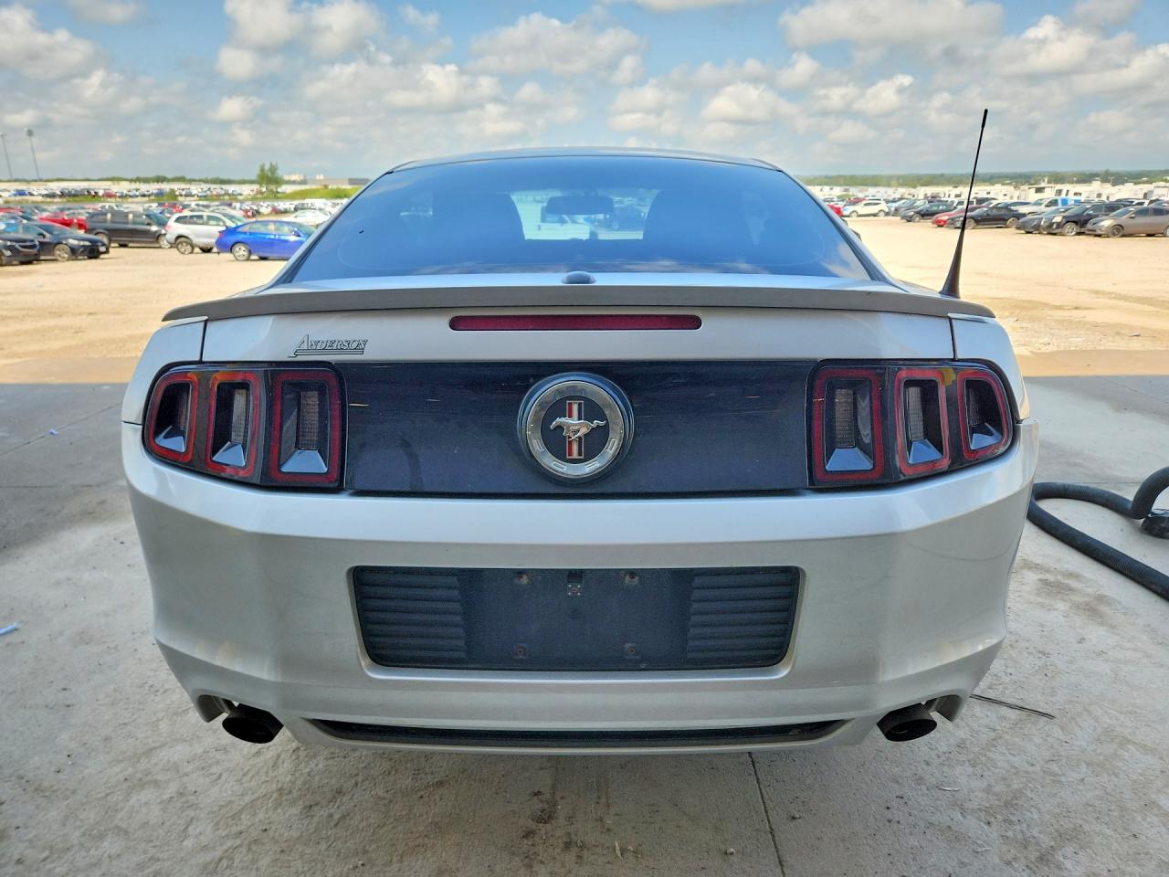 2013 Ford Mustang Silver vin: 1ZVBP8AM4D5271556