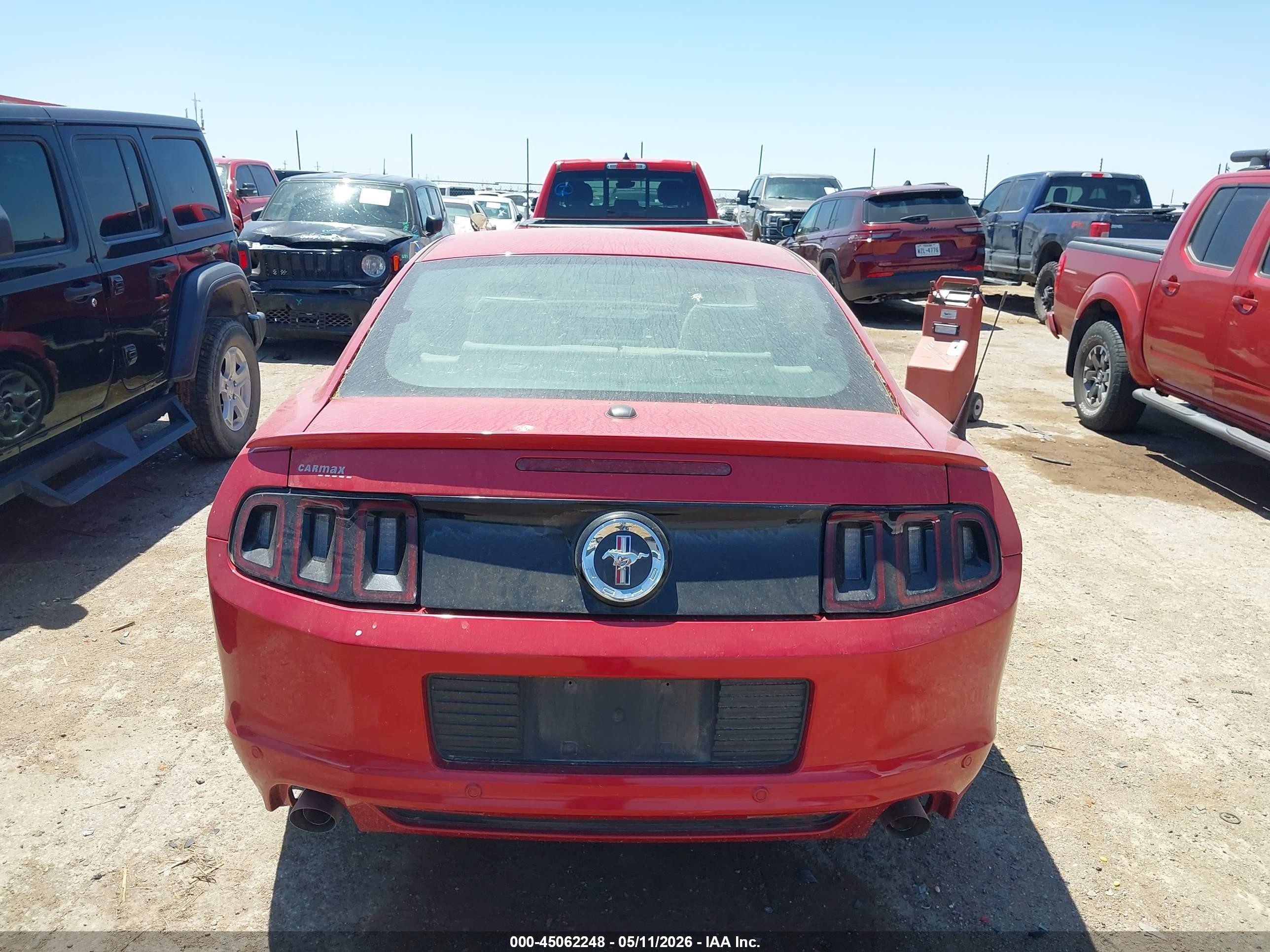 2013 Ford Mustang V6 Premium Maroon vin: 1ZVBP8AM4D5275560