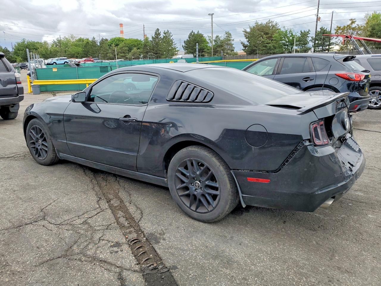 2014 Ford Mustang Black vin: 1ZVBP8AM4E5278007