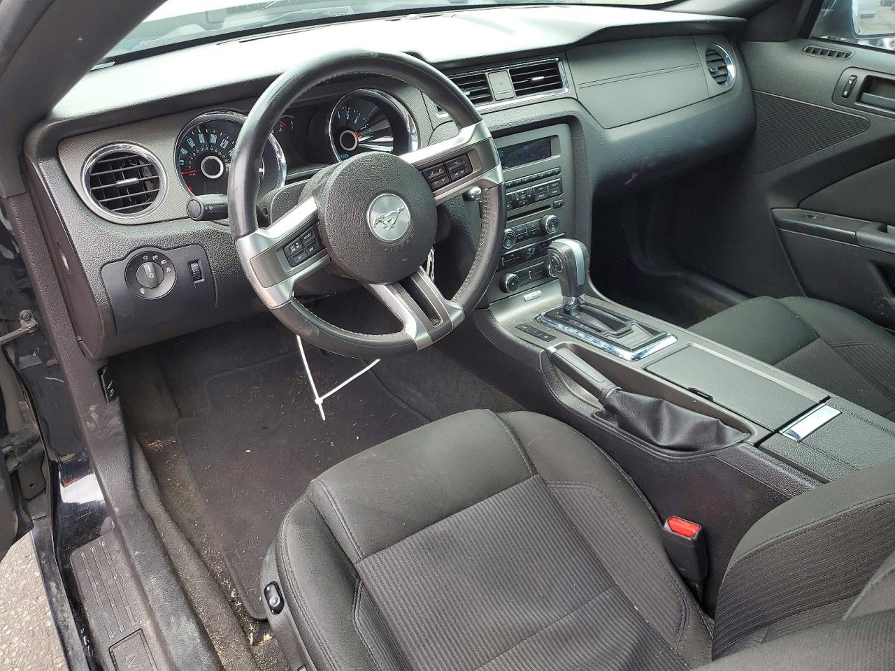 2014 Ford Mustang Black vin: 1ZVBP8AM4E5278007