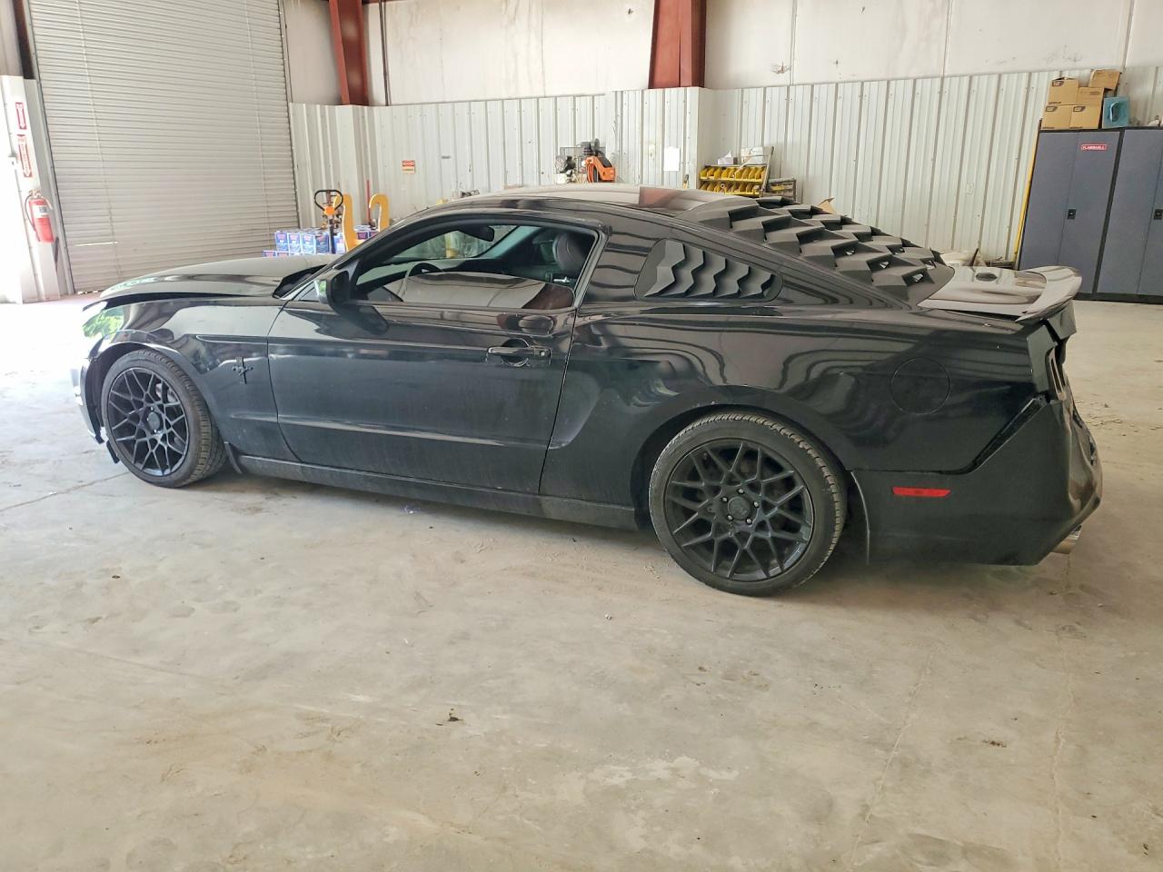 2014 Ford Mustang Black vin: 1ZVBP8AM4E5303696