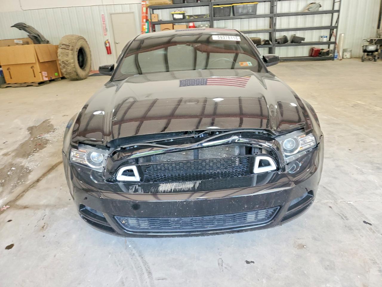 2014 Ford Mustang Black vin: 1ZVBP8AM4E5303696