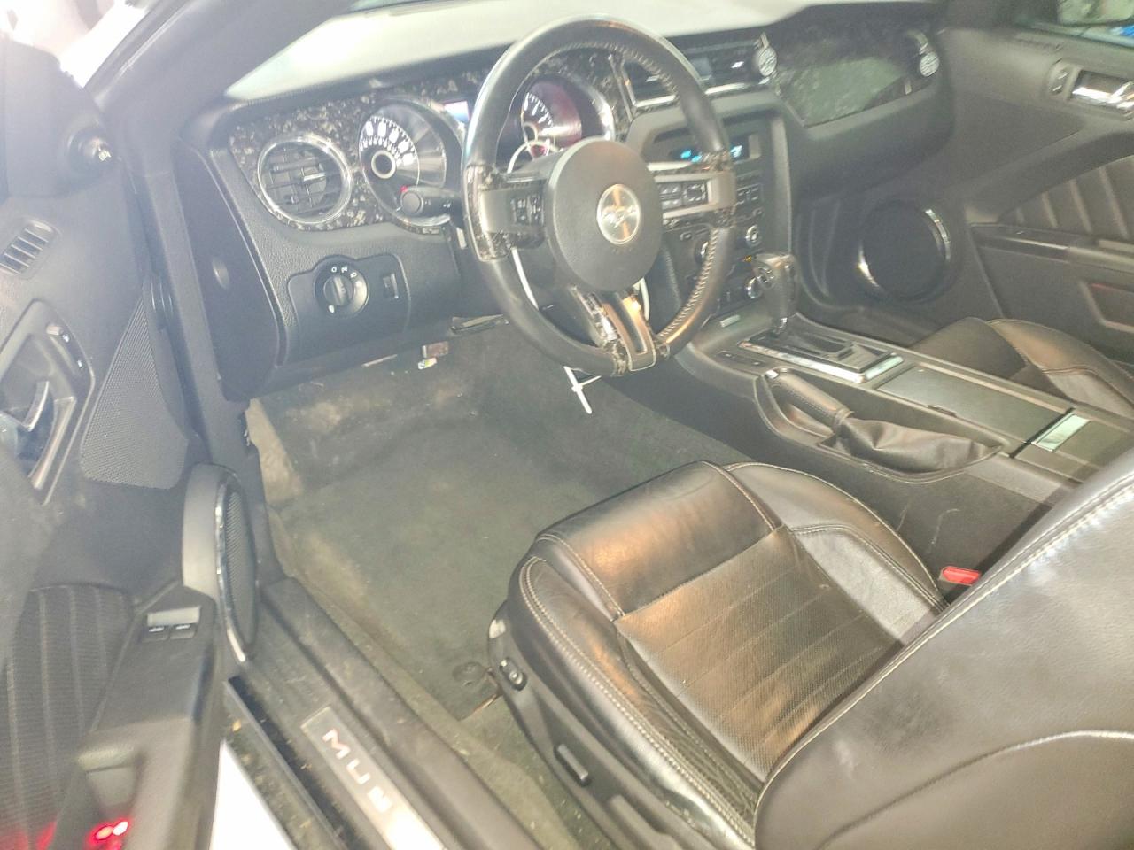 2014 Ford Mustang Black vin: 1ZVBP8AM4E5303696