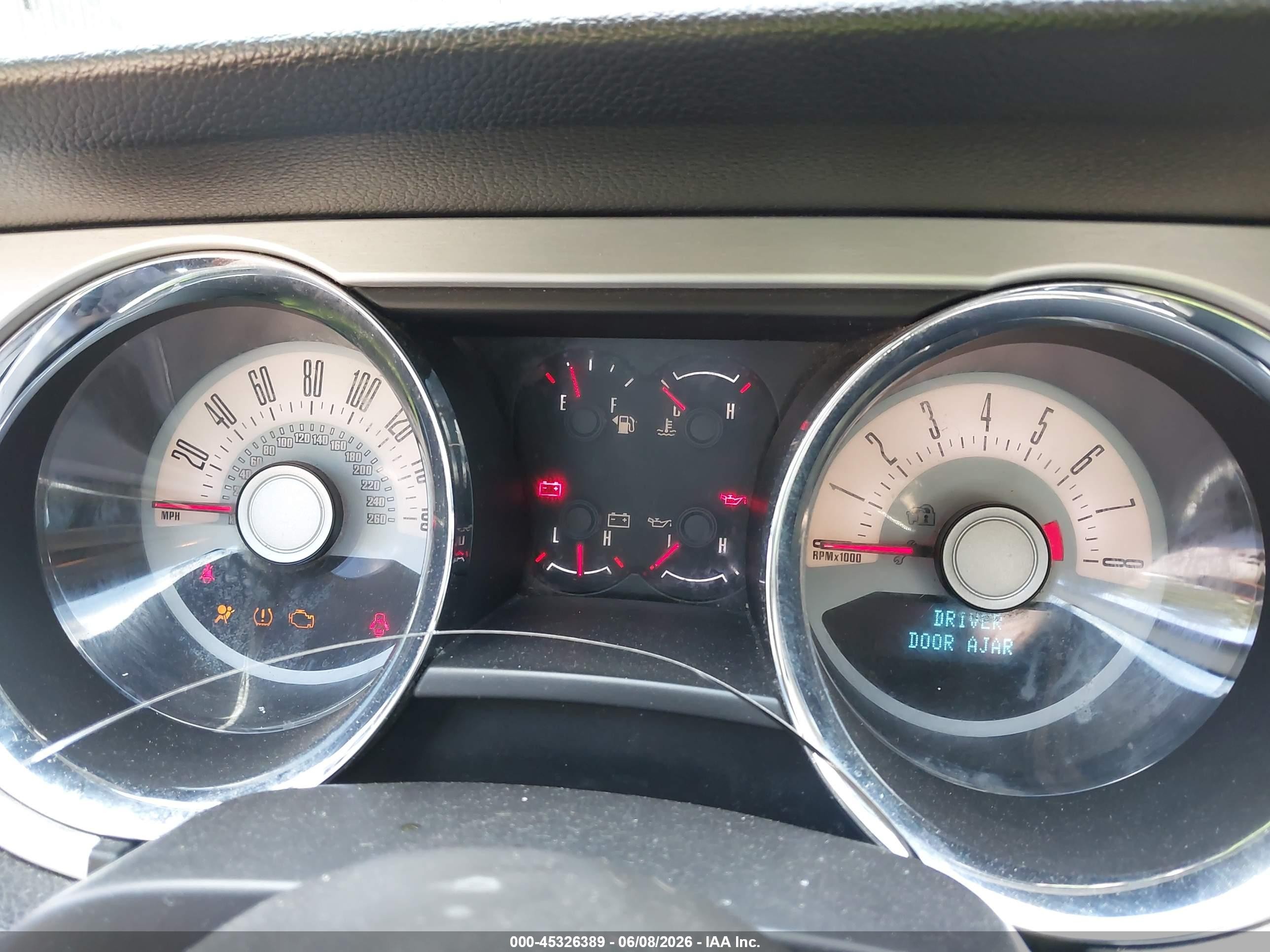 2011 Ford Mustang V6 Premium Blue vin: 1ZVBP8AM5B5116236