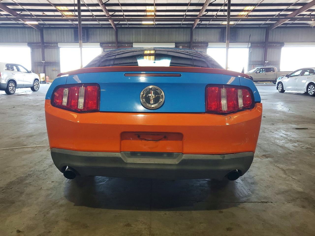 2011 Ford Mustang Blue vin: 1ZVBP8AM5B5129696