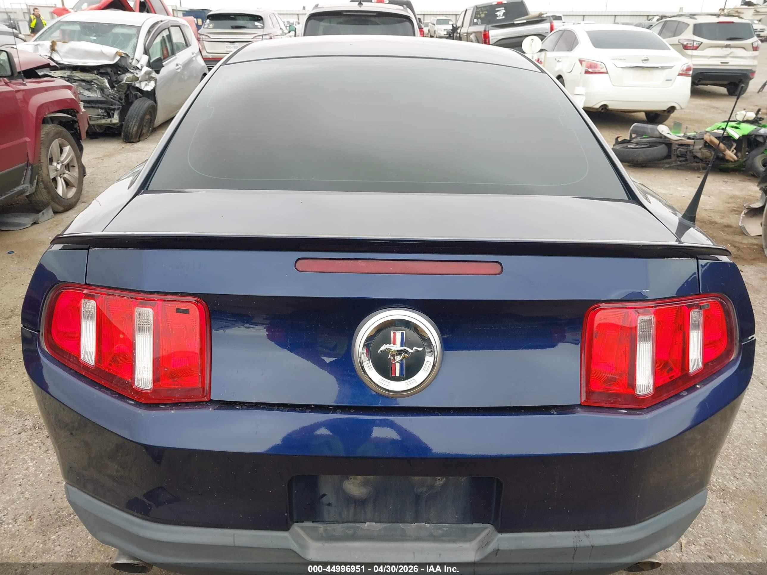 2011 Ford Mustang V6 Dark Blue vin: 1ZVBP8AM5B5134199