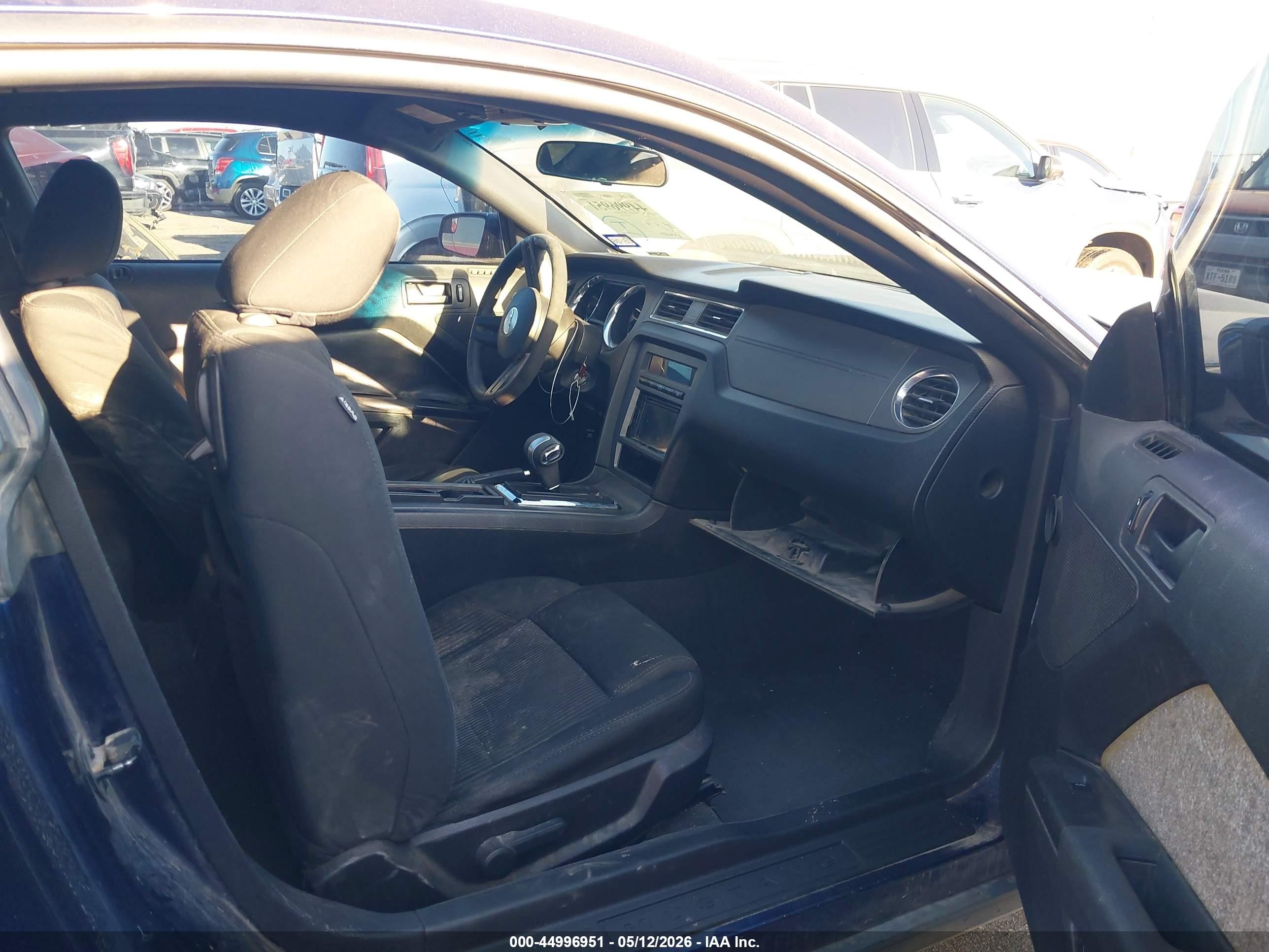 2011 Ford Mustang V6 Dark Blue vin: 1ZVBP8AM5B5134199
