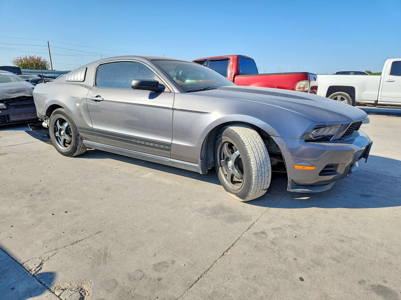 2011 Ford Mustang Black vin: 1ZVBP8AM5B5149916
