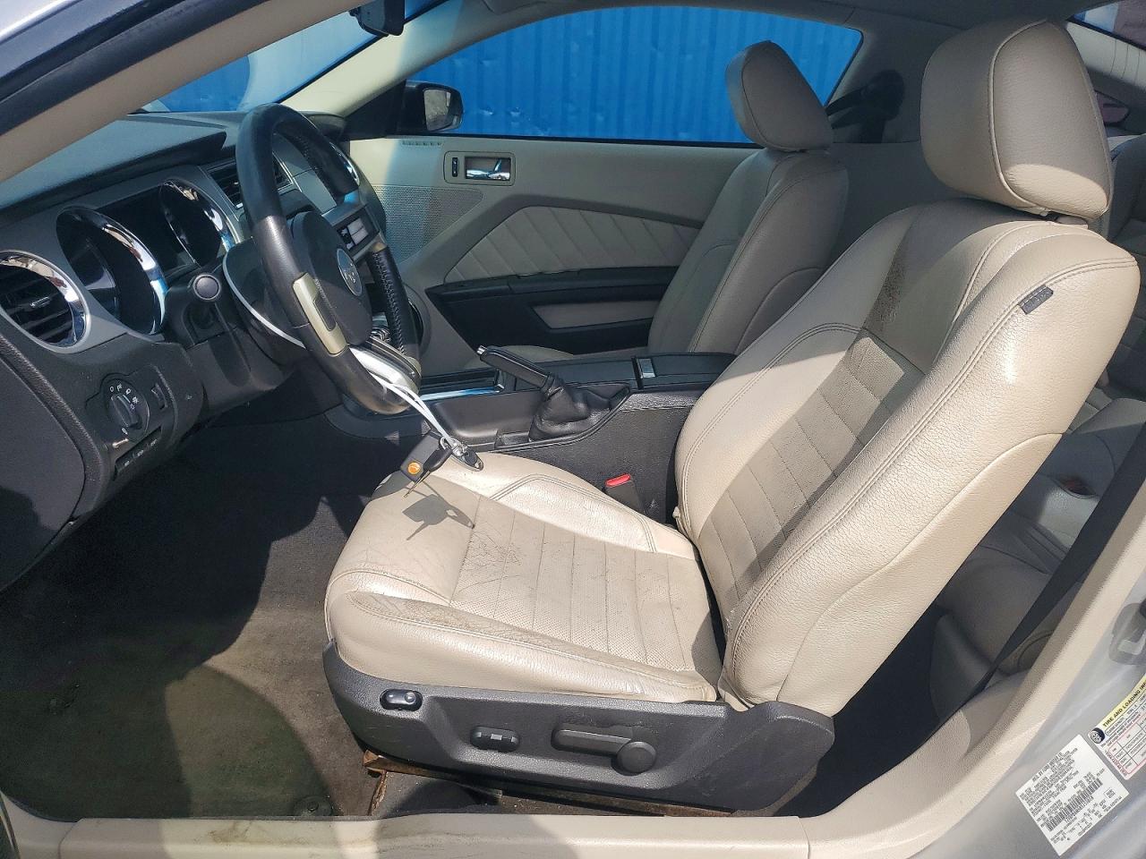2011 Ford Mustang Silver vin: 1ZVBP8AM5B5151018