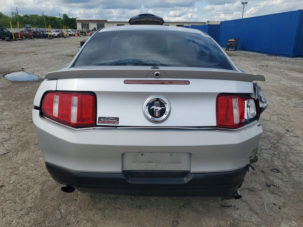 2011 Ford Mustang Silver vin: 1ZVBP8AM5B5151018