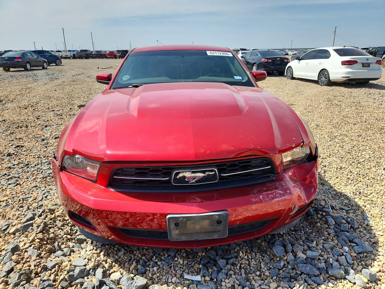 2011 Ford Mustang Maroon vin: 1ZVBP8AM5B5153528