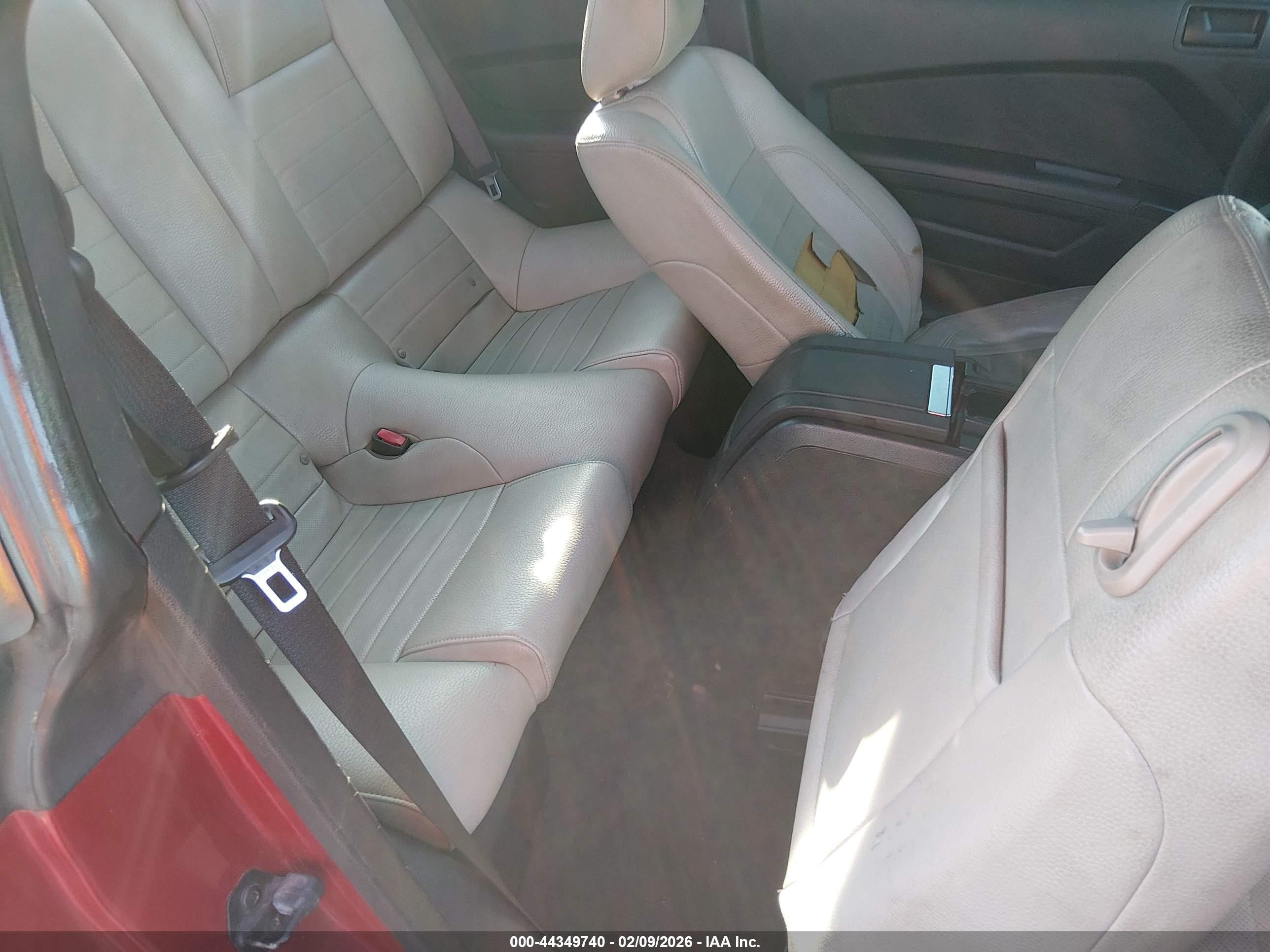 2012 Ford Mustang V6 Red vin: 1ZVBP8AM5C5222123