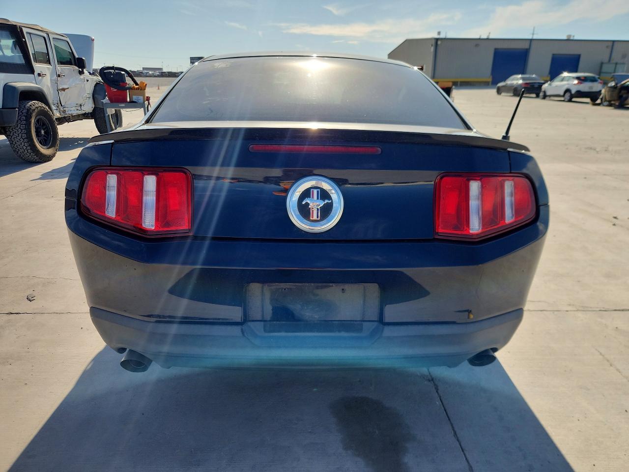 2012 Ford Mustang Blue vin: 1ZVBP8AM5C5238905