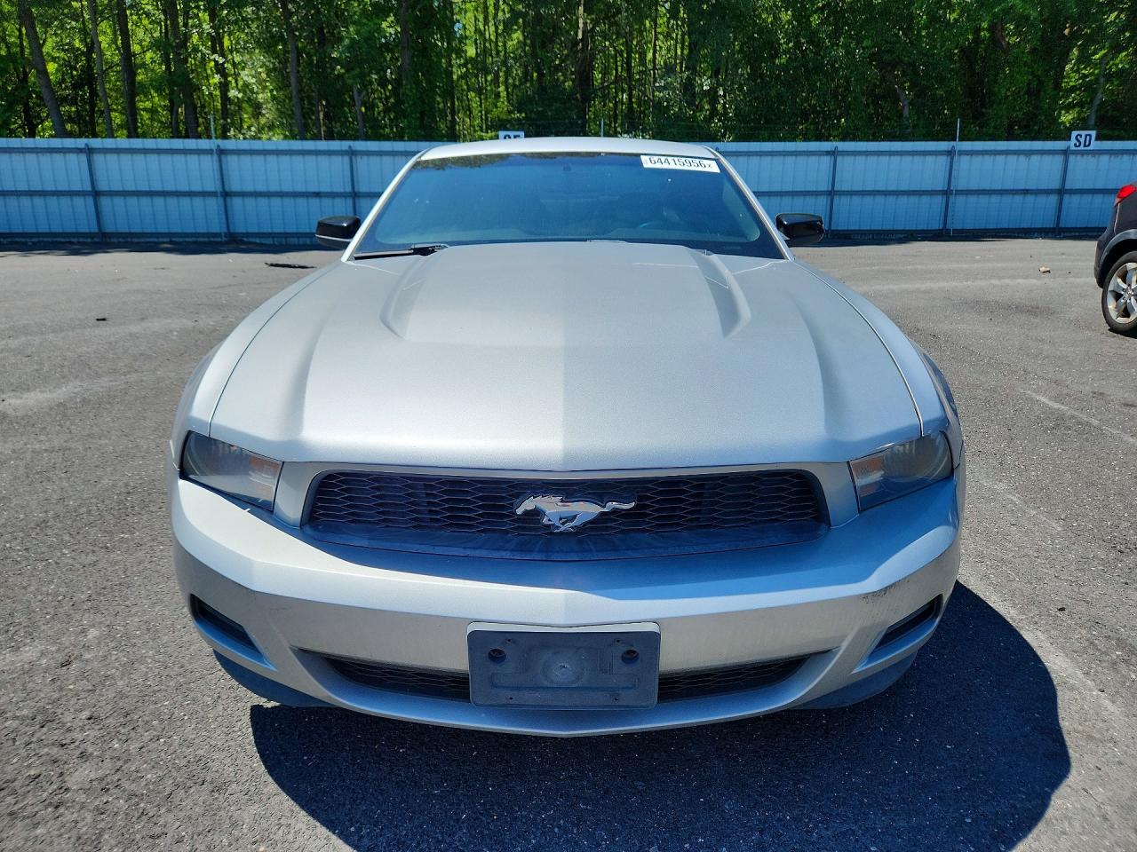 2012 Ford Mustang Silver vin: 1ZVBP8AM5C5244865