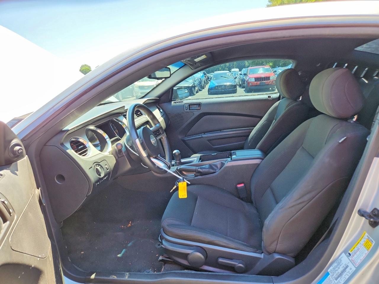 2012 Ford Mustang Silver vin: 1ZVBP8AM5C5244865