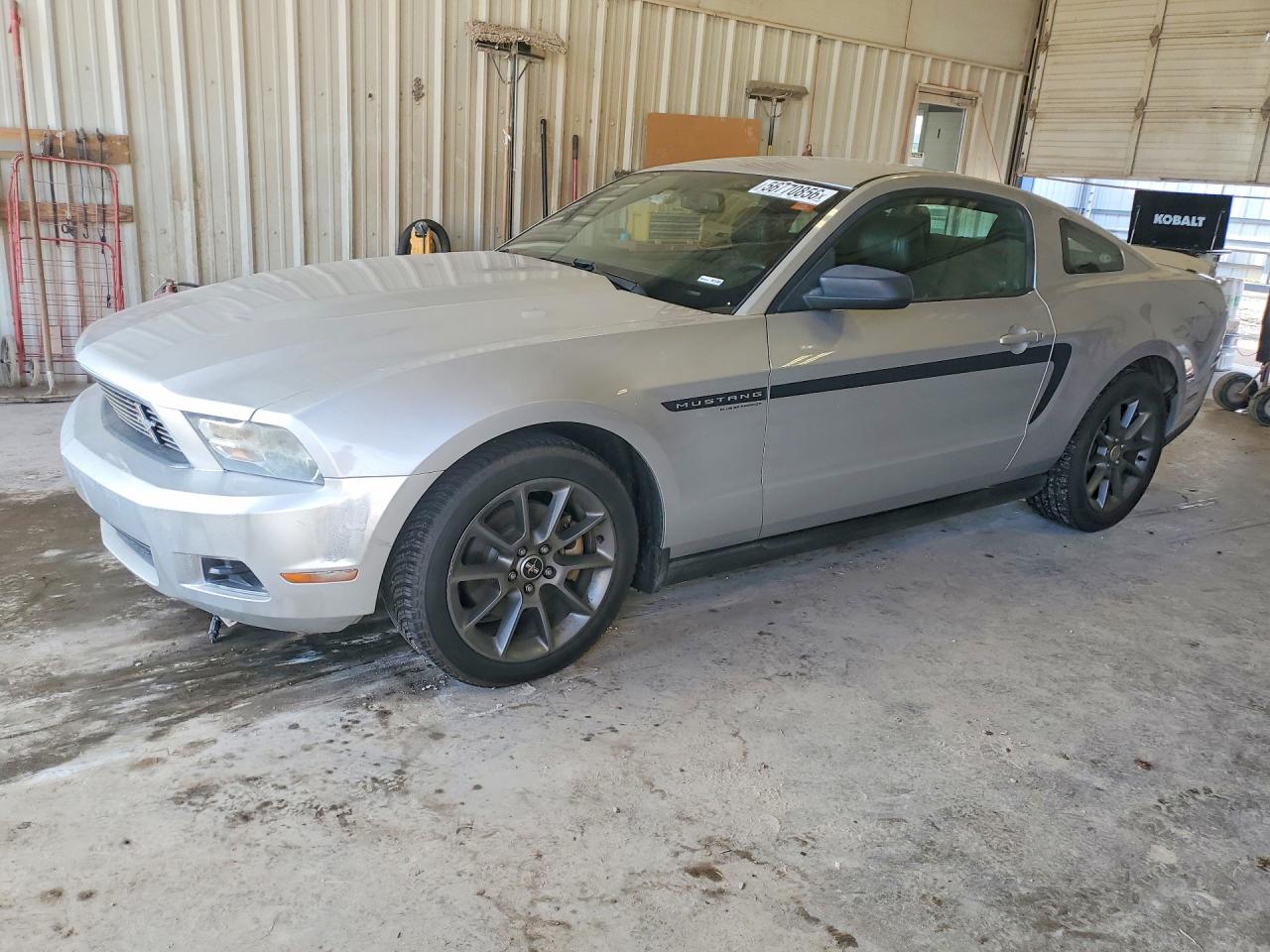 2012 Ford Mustang Silver vin: 1ZVBP8AM5C5268860