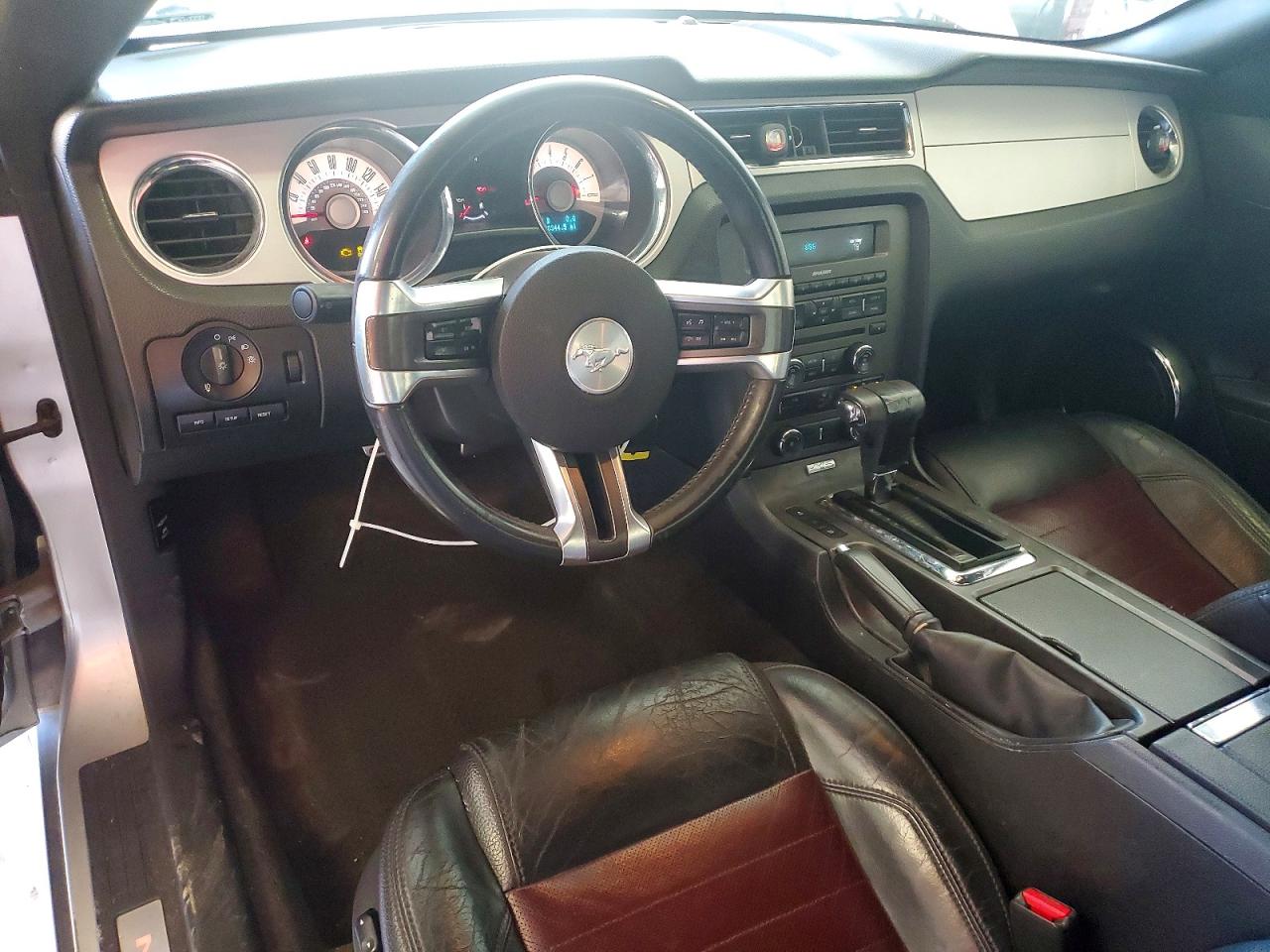 2012 Ford Mustang Silver vin: 1ZVBP8AM5C5268860