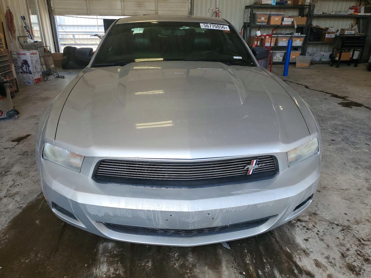 2012 Ford Mustang Silver vin: 1ZVBP8AM5C5268860