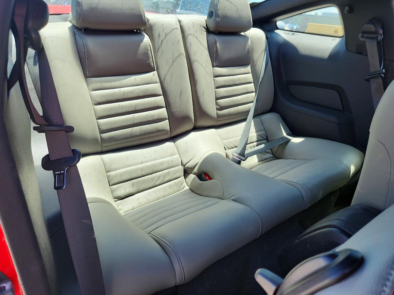 2012 Ford Mustang Red vin: 1ZVBP8AM5C5278594