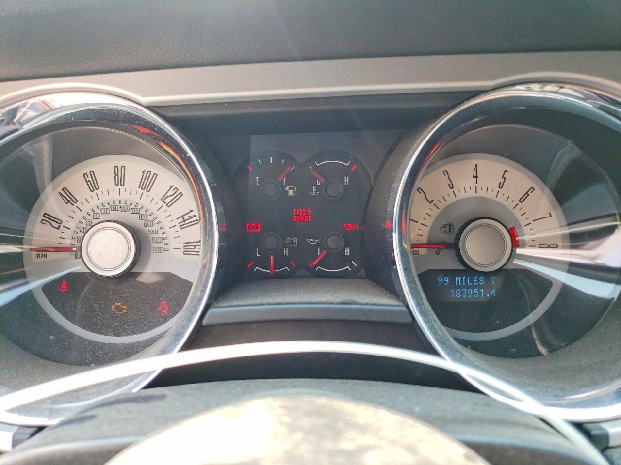 2012 Ford Mustang Gray vin: 1ZVBP8AM5C5279986