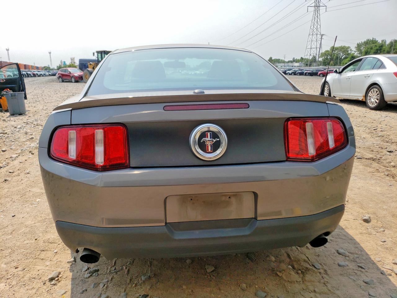 2012 Ford Mustang Gray vin: 1ZVBP8AM5C5279986
