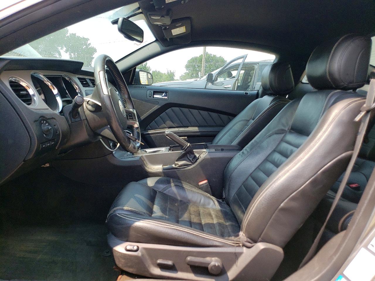 2012 Ford Mustang Gray vin: 1ZVBP8AM5C5279986