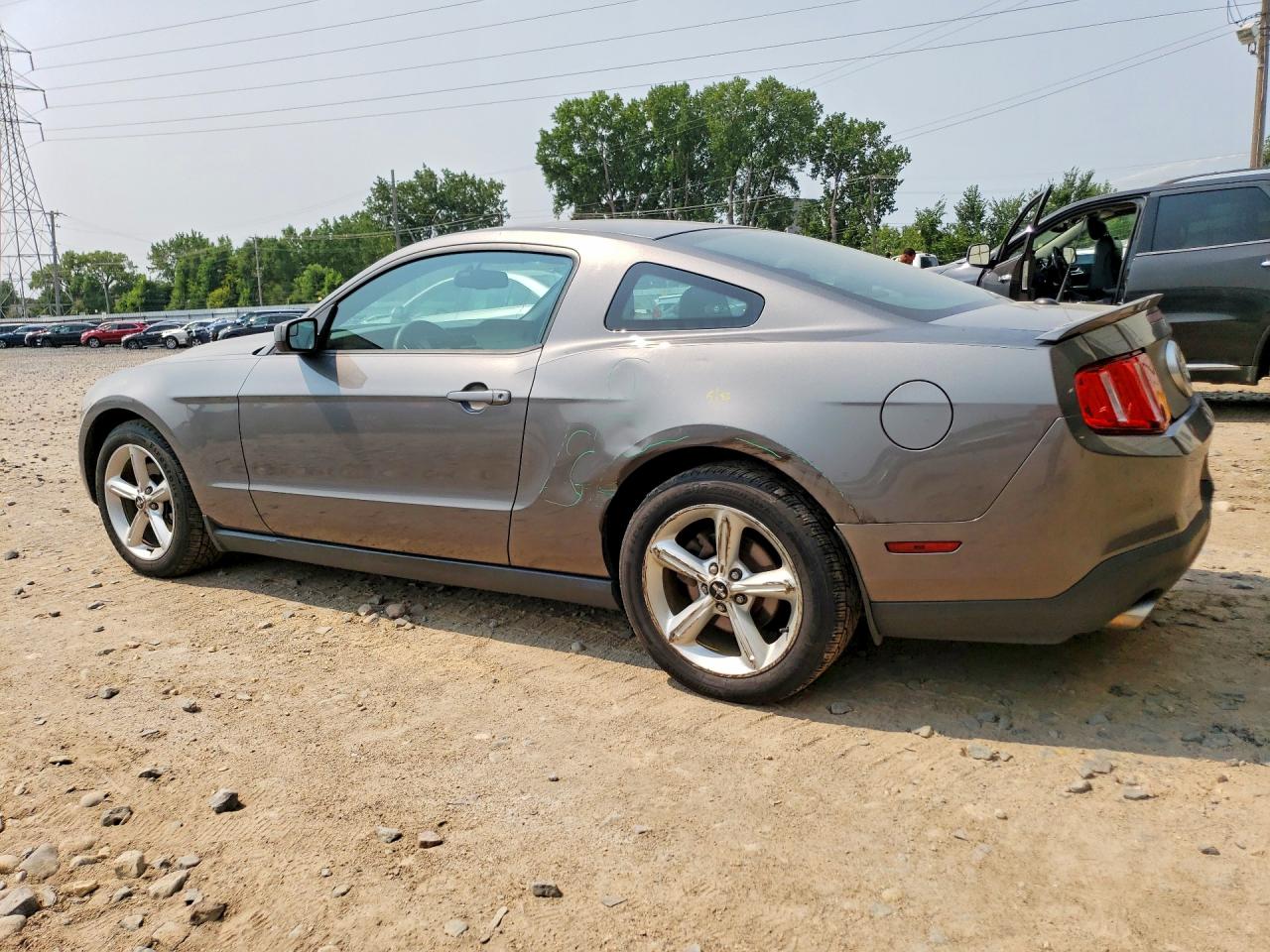 2012 Ford Mustang Gray vin: 1ZVBP8AM5C5279986