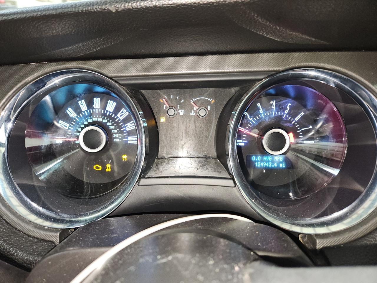 2013 Ford Mustang Черный vin: 1ZVBP8AM5D5268150 Damage: Warning Light - Engine, On, Unacceptable