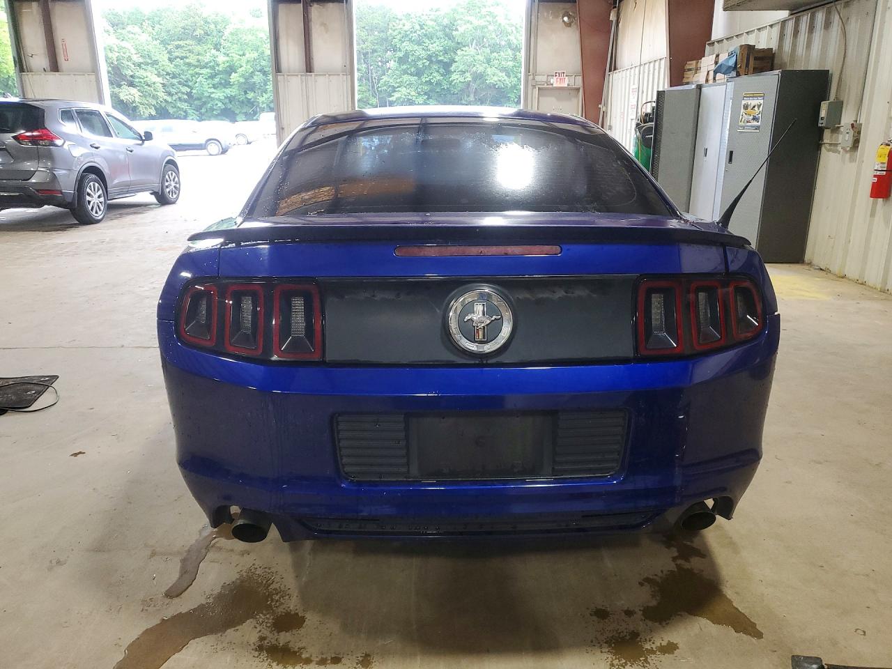 2013 Ford Mustang Blue vin: 1ZVBP8AM5D5268827