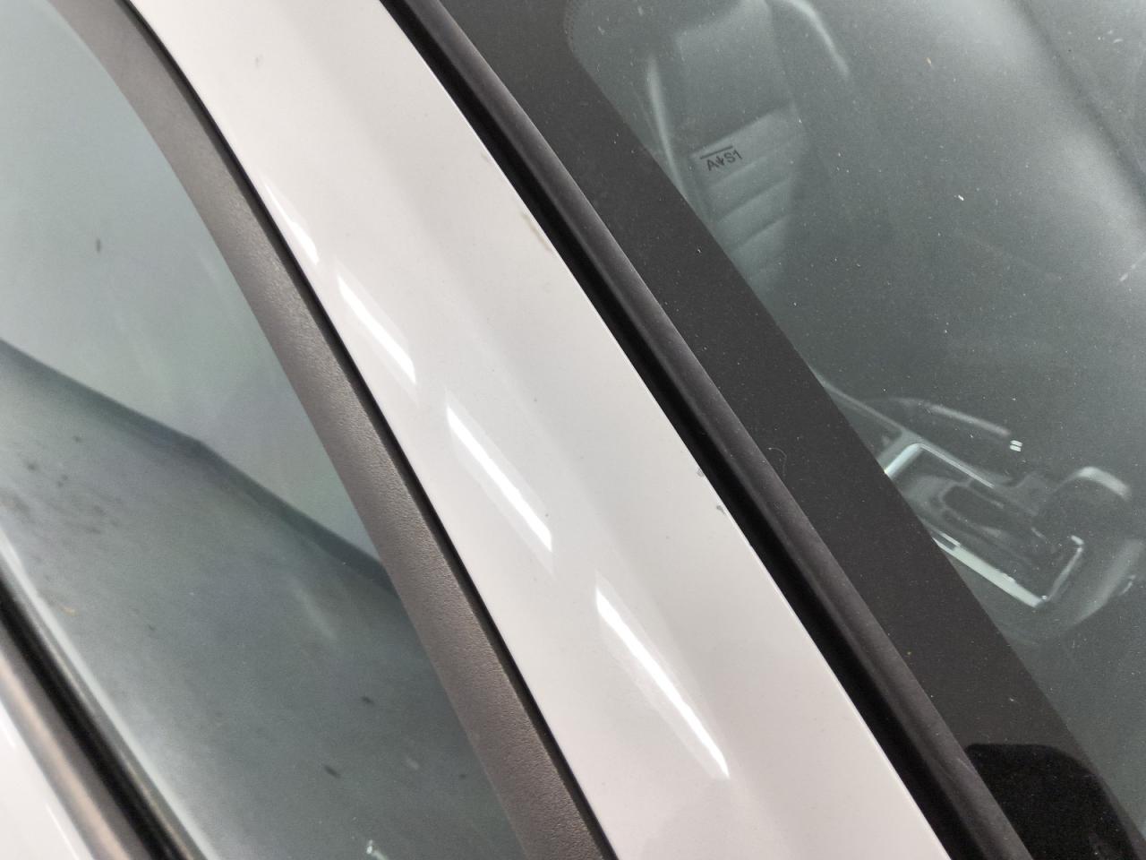 2013 Ford Mustang White vin: 1ZVBP8AM5D5282629 Damage: Right Drip Rail, Previous Repair, Substandard Repair