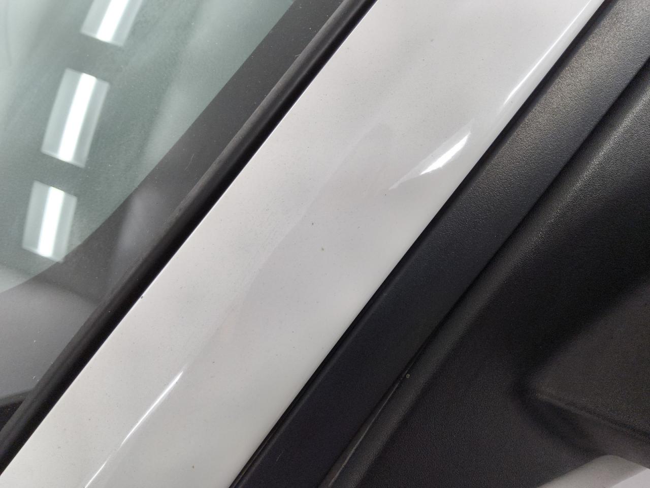 2013 Ford Mustang White vin: 1ZVBP8AM5D5282629 Damage: Left Drip Rail, Chipped, 1