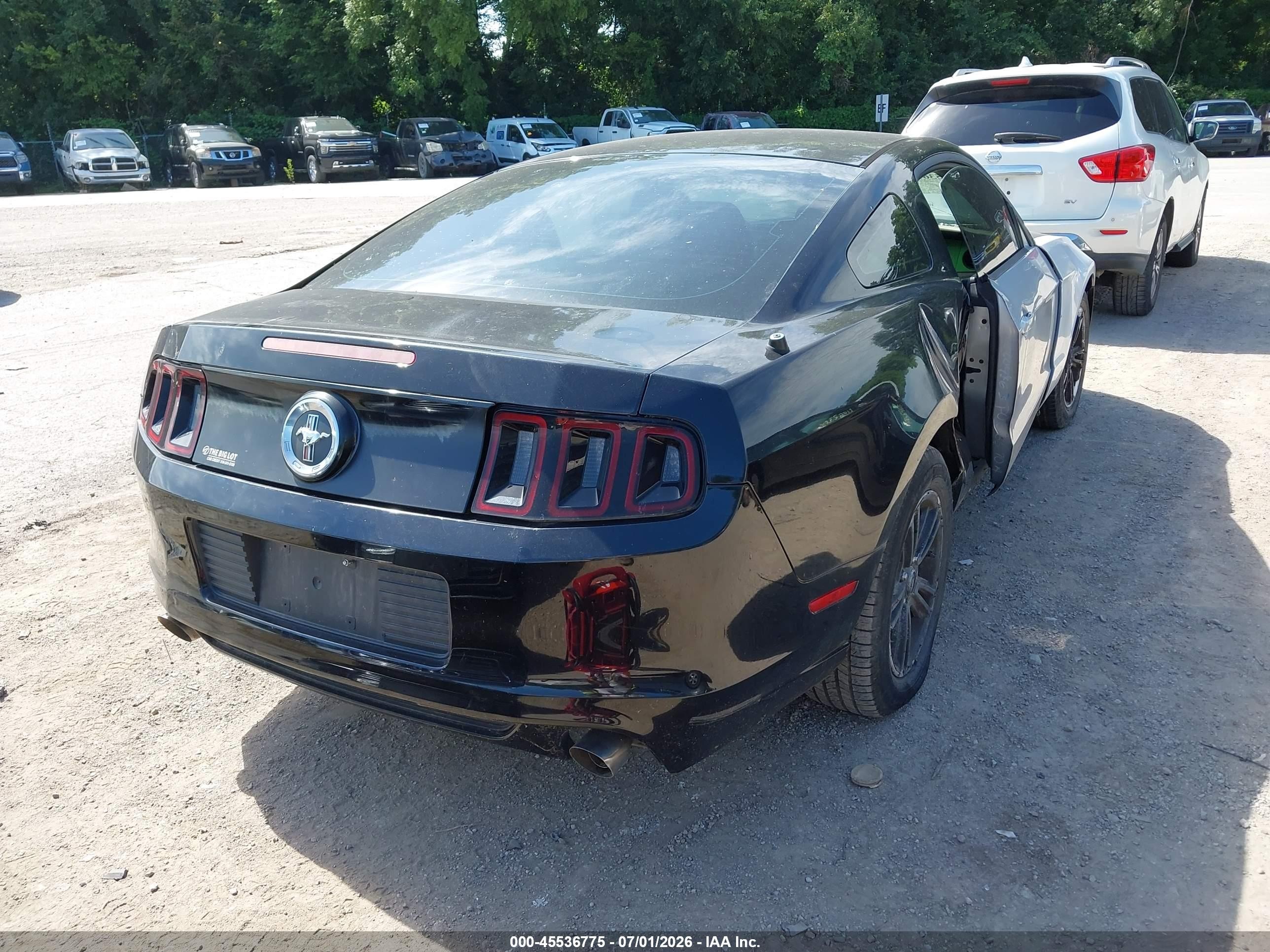 2014 Ford Mustang V6/v6 Premium Black vin: 1ZVBP8AM5E5204353