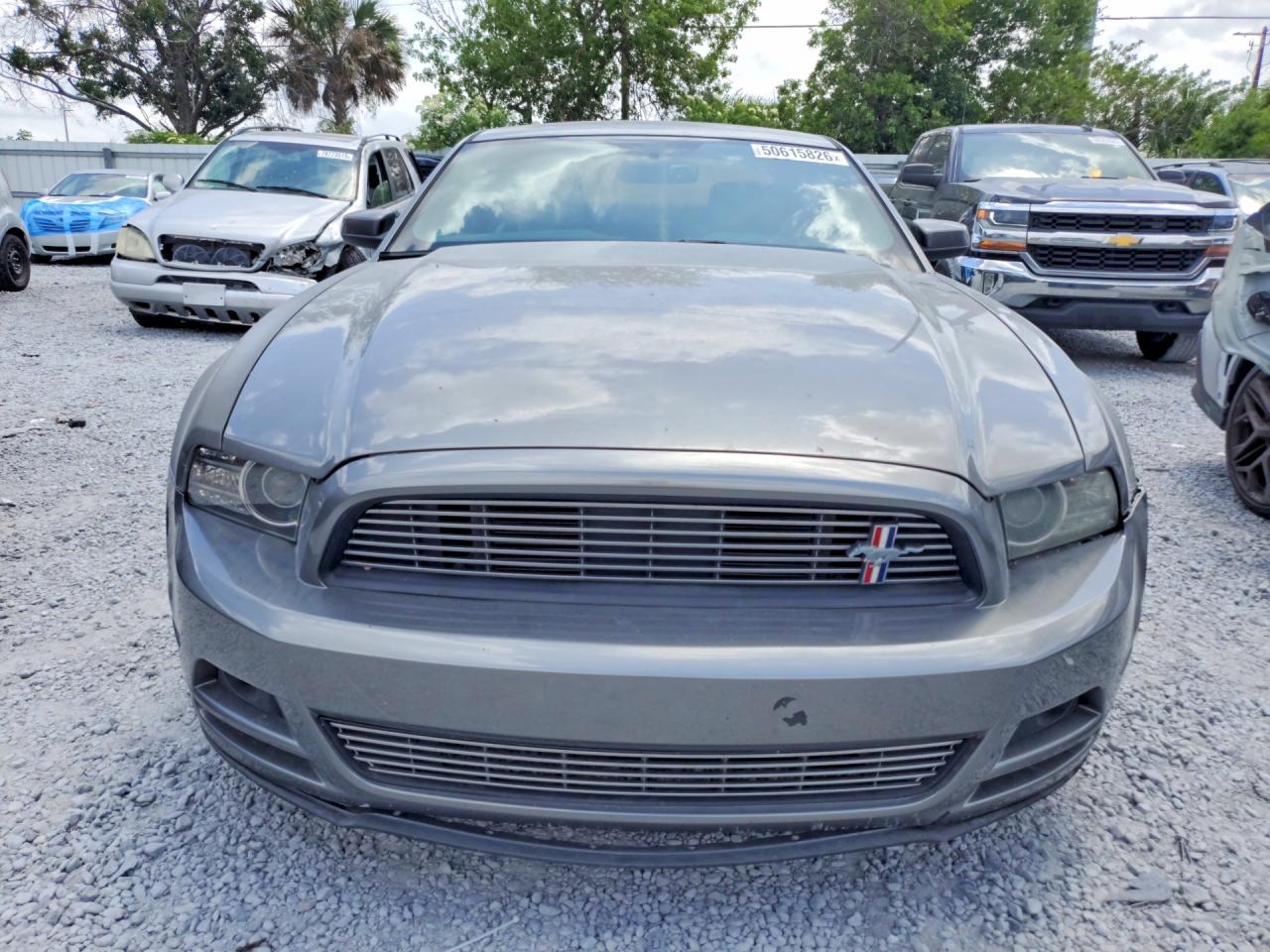 2014 Ford Mustang Серый vin: 1ZVBP8AM5E5215336