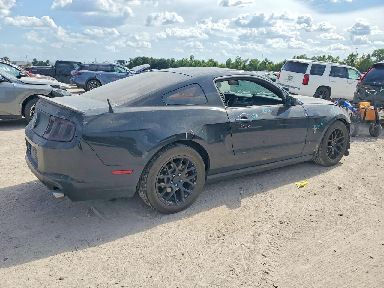 2014 Ford Mustang Black vin: 1ZVBP8AM5E5224165