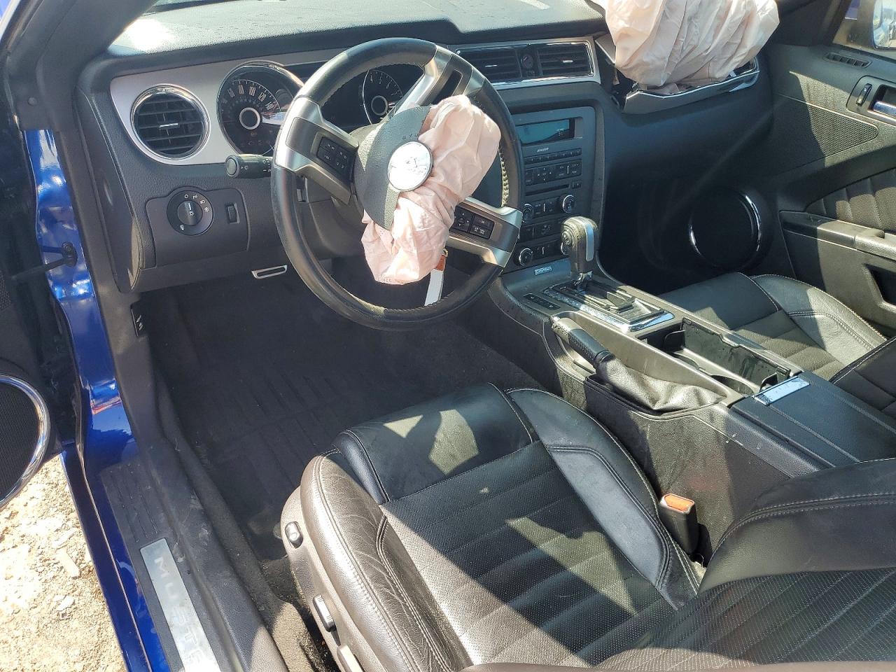 2014 Ford Mustang Blue vin: 1ZVBP8AM5E5283815