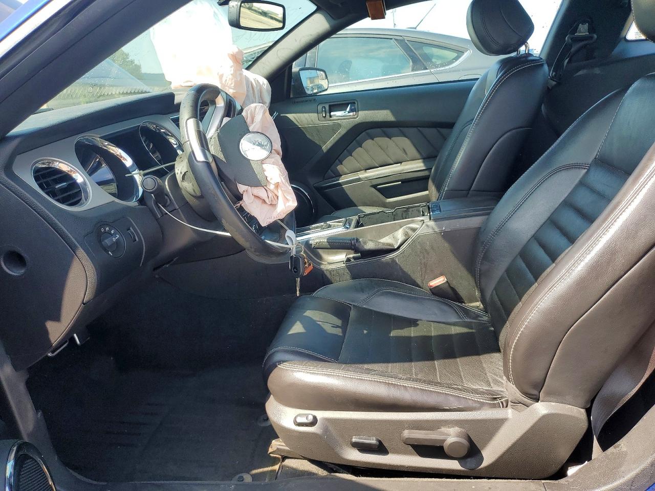 2014 Ford Mustang Blue vin: 1ZVBP8AM5E5283815