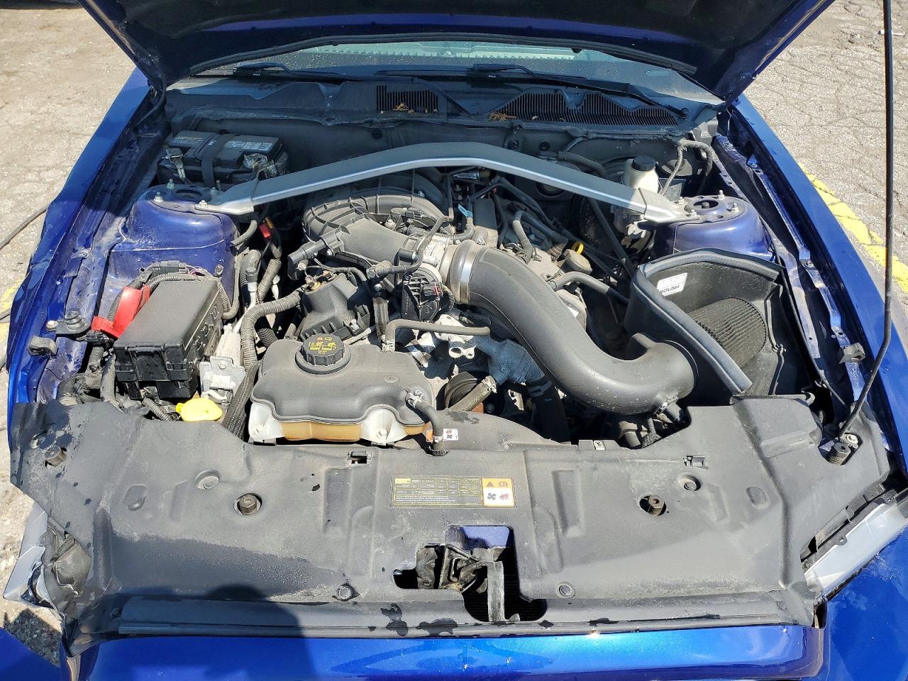 2014 Ford Mustang Blue vin: 1ZVBP8AM5E5283815