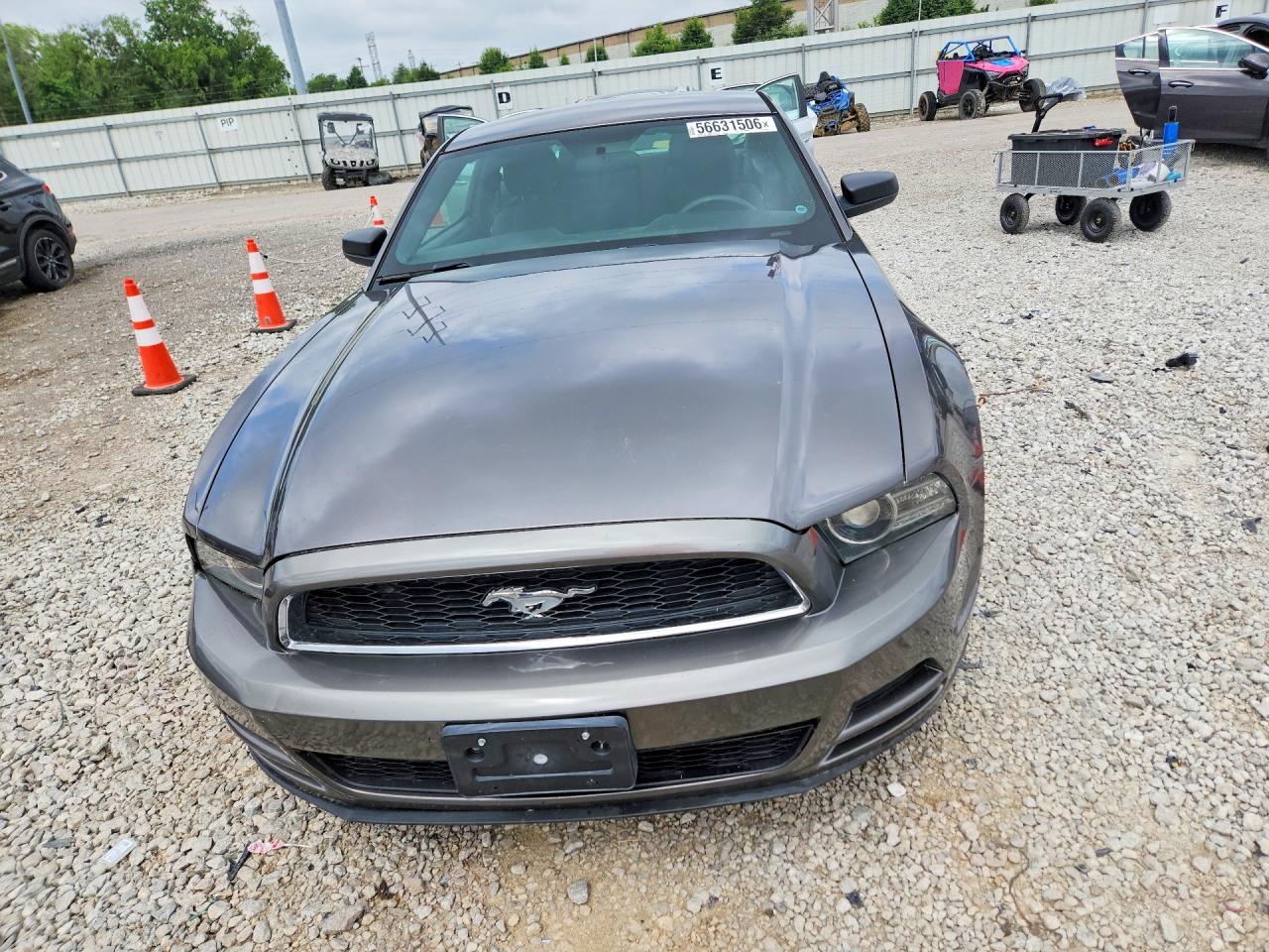 2014 Ford Mustang Gray vin: 1ZVBP8AM5E5302282