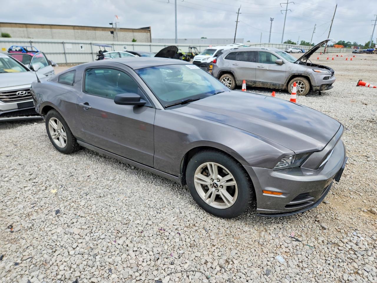 2014 Ford Mustang Gray vin: 1ZVBP8AM5E5302282