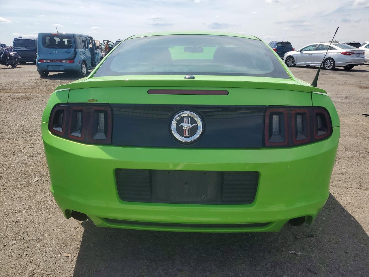 2014 Ford Mustang Green vin: 1ZVBP8AM5E5318224