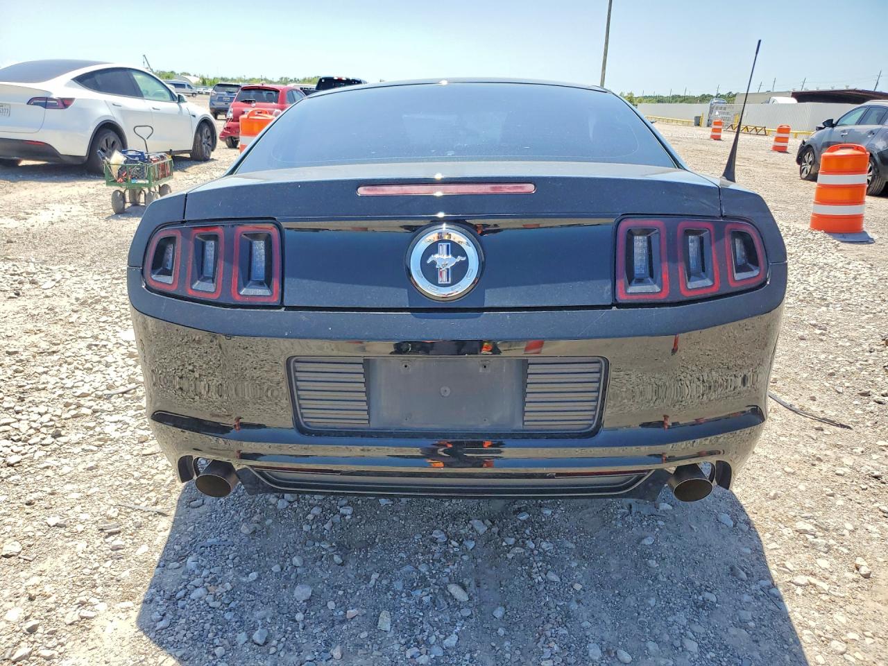 2014 Ford Mustang Black vin: 1ZVBP8AM5E5320362