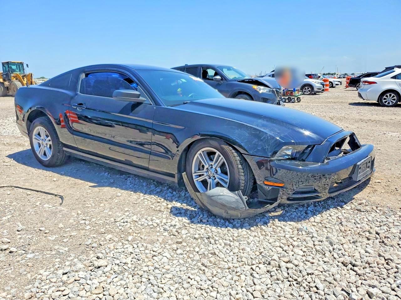 2014 Ford Mustang Black vin: 1ZVBP8AM5E5320362