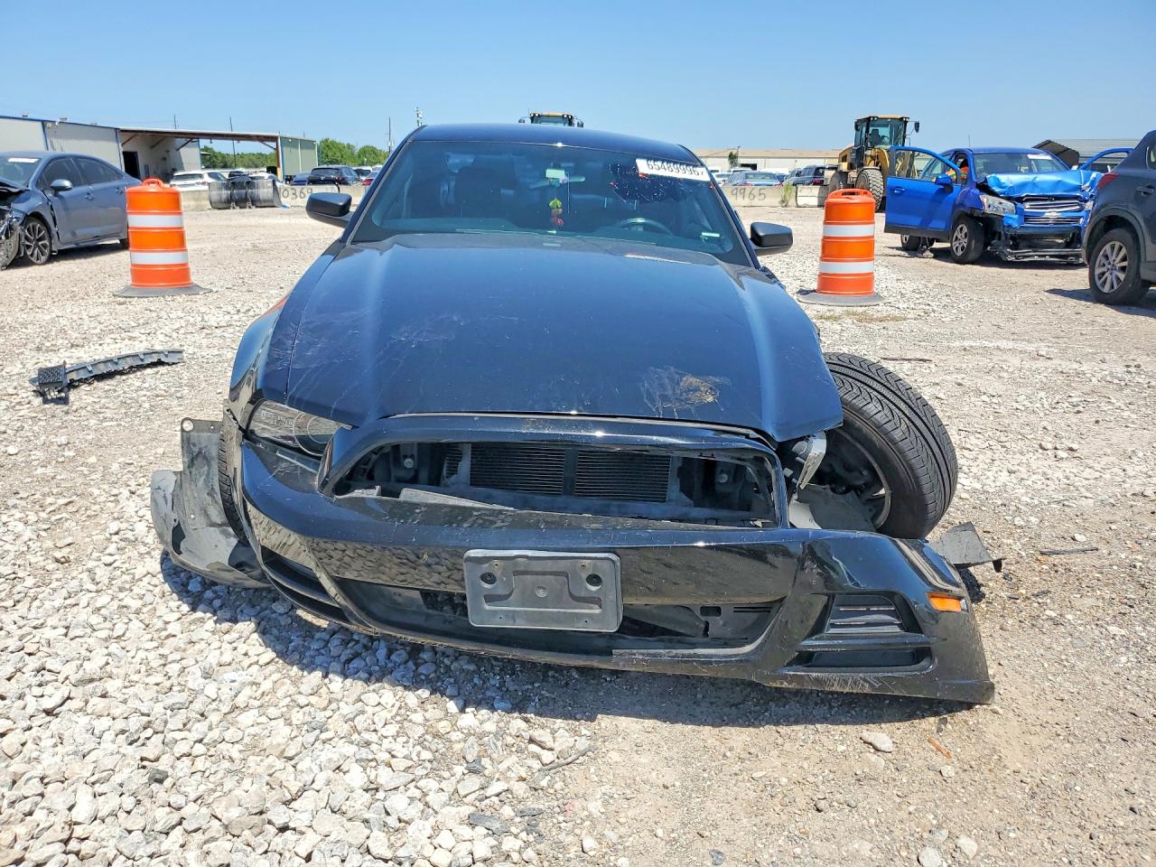2014 Ford Mustang Black vin: 1ZVBP8AM5E5320362