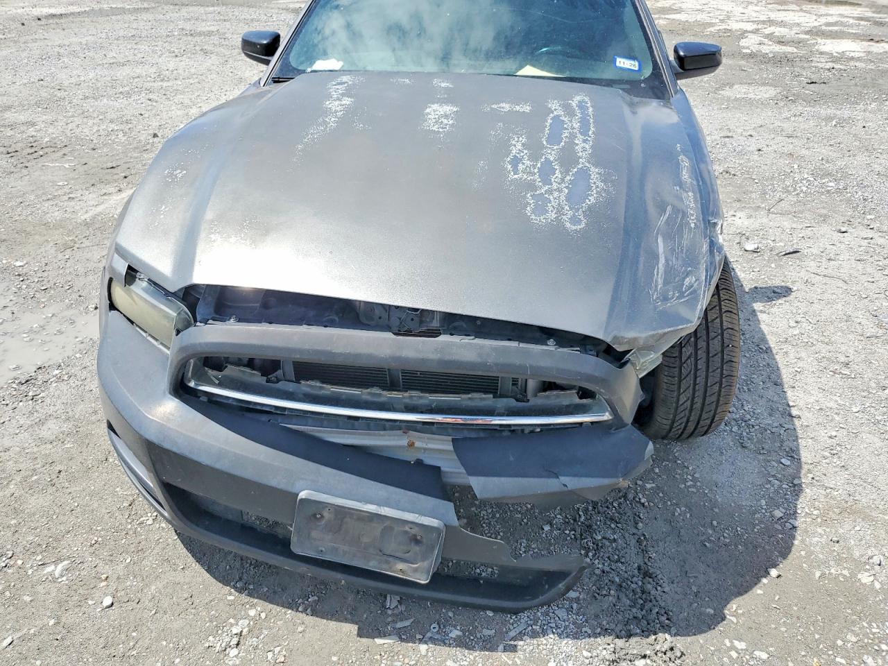 2014 Ford Mustang Серый vin: 1ZVBP8AM5E5327196