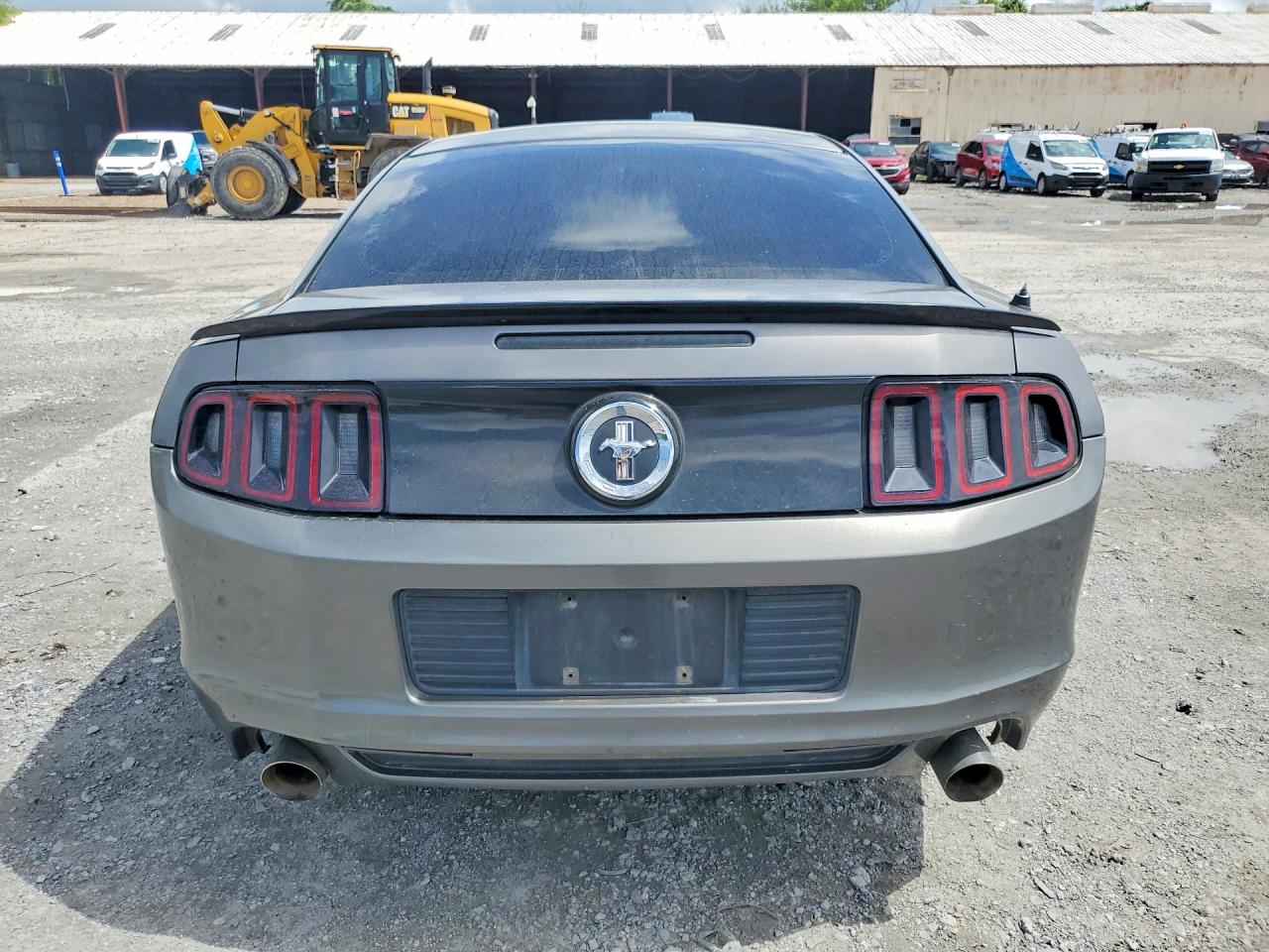 2014 Ford Mustang Серый vin: 1ZVBP8AM5E5327196